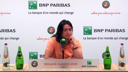 Roland-Garros 2023 - Ons Jabeur : "Il y a beaucoup de Tunisiens qui habitent à Paris, j’ai de la chance. C'est vraiment très proche de la Tunisie"