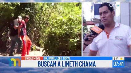 Fiscalía y policía continúa en la búsqueda de Lineth Chama
