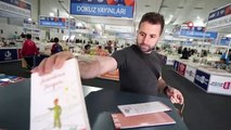 Bağcılar Kitap Fuarı'nda depremzedeler için 'Bi bana Bi Malatya'ya Kitap' kampanyası