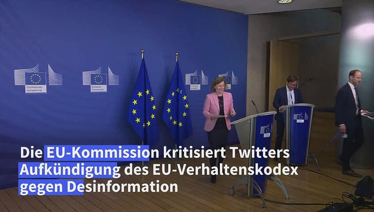 Aufkündigung von EU-Kodex: Brüssel kritisiert Twitter scharf