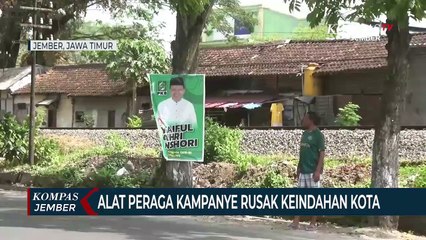 Rusak Keindahan Kota, Satpol PP Akan Tertibkan Alat Peraga Kampanye