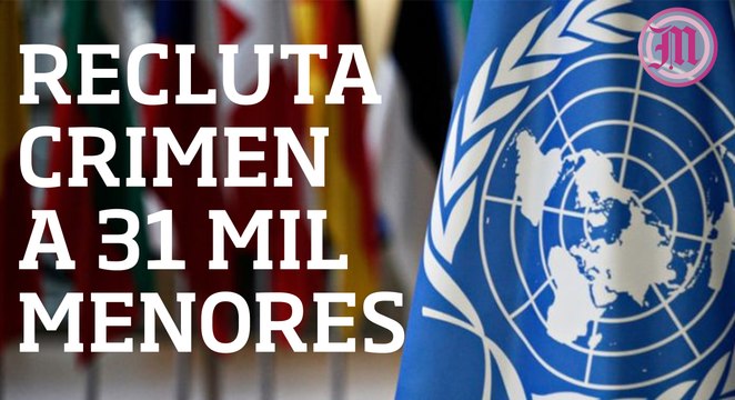 Recluta crimen organizado a 31 mil menores en México