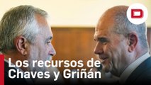 El Constitucional admite a trámite los recursos de Chaves y Griñán contra sus condenas por los ERE