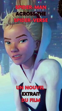 Miles Morales et Gwen Stacy dans un extrait de SPIDER-MAN : ACROSS THE SPIDER-VERSE