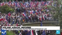 Top EU court rules Polish judicial reform 'infringes EU law'