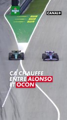 C'est chaud entre Ocon et Alonso au GP d'Espagne