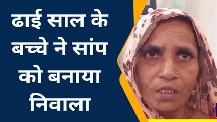 खेल-खेल में चॉकलेट समझ कर जिन्दा सांप को चबा गया मासूम, फिर ये हुआ हाल....