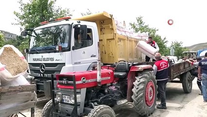 Pamukkale Belediyesinden Goncalılı afetzedelere destek