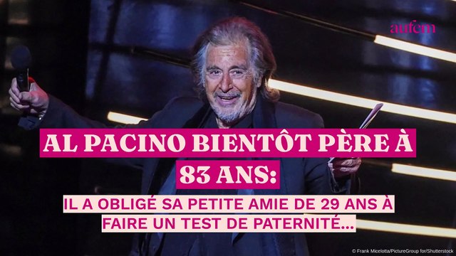 Al Pacino bientôt père à 83 ans : il a obligé sa petite amie de 29 ans à faire un test de paternité…