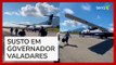 Passageiros deixam avião às pressas após alerta de emergência em Minas Gerais