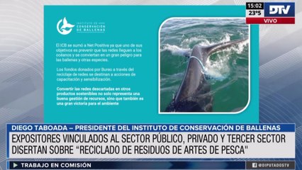Funcionarios y ONGs y representantes del sector debatieron sobre el reciclado de residuos de artes de pesca