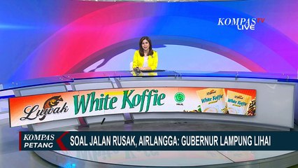 Usai Viral soal Jalan Rusak, Gubernur Lampung Disebut Lihai oleh Airlangga Hartarto