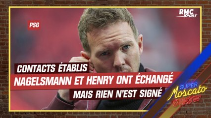 PSG : Nagelmsann et Henry se sont parlés mais rien n'est signé