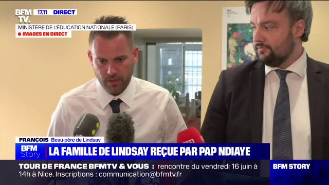 Je ne l'ai pas trouvé sincère : Betty, la maman de Lindsay, après sa rencontre avec Pap Ndiaye au ministère de l'Éducation nationale
