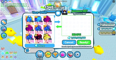 I got 1Billion donation In pet sim x