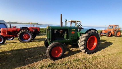Lap Of The Lough - tractors gather at Kircubbin
