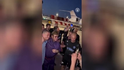 Manchester City serenade Elton John after FA Cup win