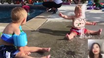 Chilling Summer - Funny baby explores all games with WATER for a less hot summer