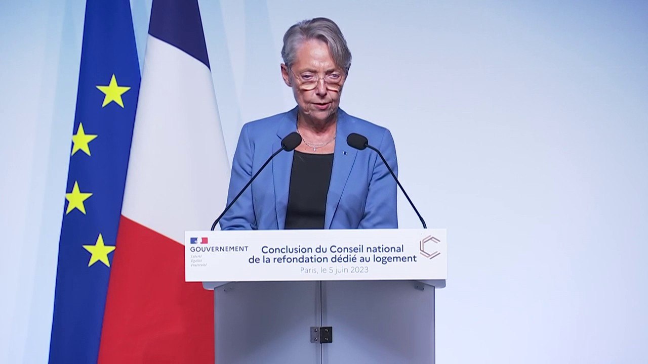 Crise du logement: "Nous allons prolonger le prêt à taux zéro jusqu'en 2027", annonce Élisabeth Borne