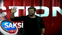 Chris Hemsworth, nasa bansa na para sa promotion ng kanyang pelikulang 
