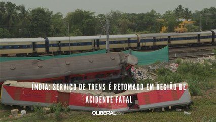 Índia: serviço de trens é retomado em região de acidente fatal