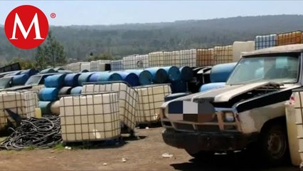 En Hidalgo, van 1.8 millones de litros de huachicol asegurados en 35 de 84 municipios