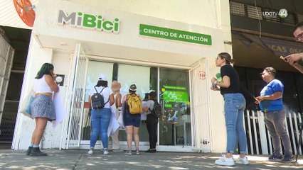 Usuarios se manifiestan para exigir mantenimiento al servicio de MiBici
