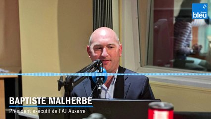 AJ Auxerre : malgré la descente en Ligue 2, "il faut relever la tête" explique Baptiste Malherbe