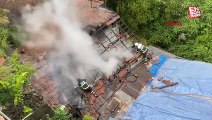 Karabük'te damat dehşeti: Kayınpederinin evini yaktı