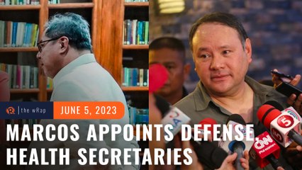 Marcos names Gibo Teodoro, Ted Herbosa as Defense, Health secretaries