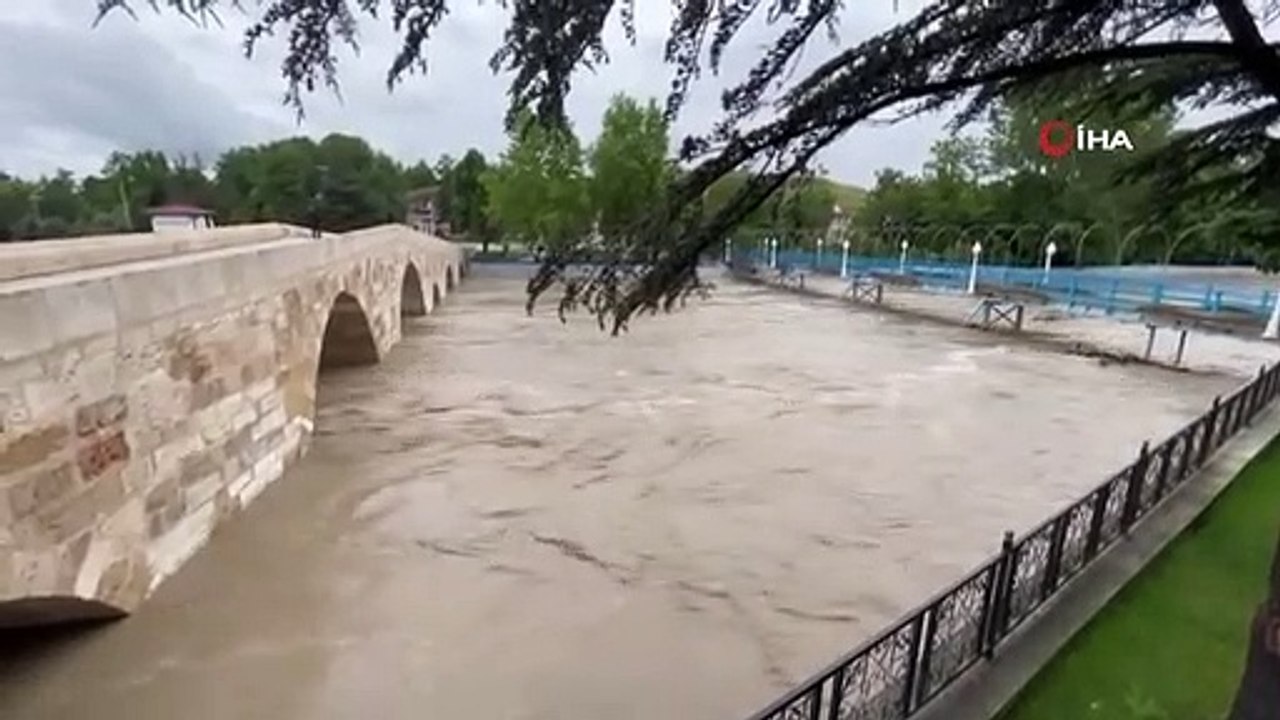Pont historique de Taşköprü fermé à la circulat...