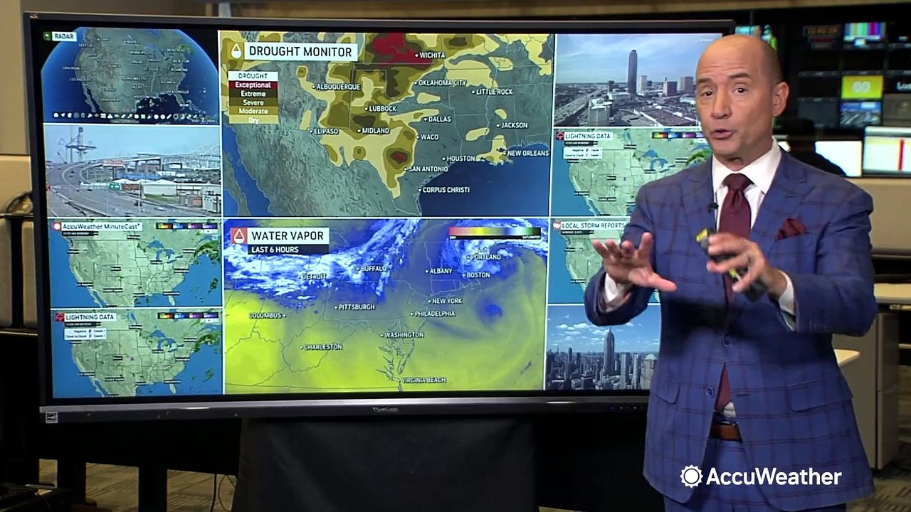 Dry and cooler weather remains in the forecast for the Northeast