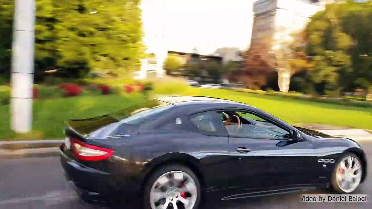 Supercars Sound and Brutal Acceleration in Budapest