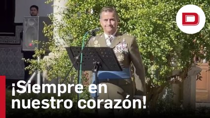 La emotiva interpretación del Hallelujah por el coronel Fernando Enseñat