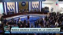 Nayib Bukele anuncia guerra contra la corrupción en El Salvador