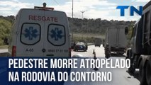 Pedestre morre atropelado na Rodovia do Contorno