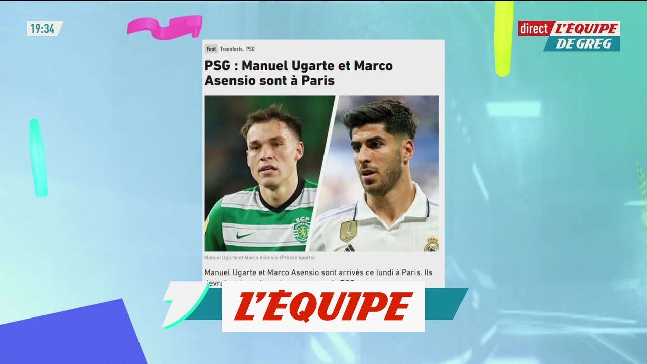 Ugarte Et Marco Asensio Sont à Paris - Foot - Transferts - PSG - Vidéo ...