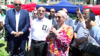 محافظ الإسكندرية ووزيرة البيئة يتفقدان اصطفاف معدات شركة نهضة مصر للخدمات البيئية