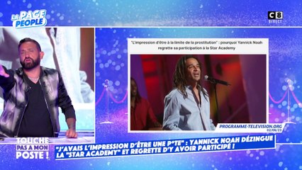 Yannick Noah dézingue la "Star Academy" !