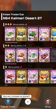 Mario Kart Tour: Bowser Tour: Koopa Troopa Cup