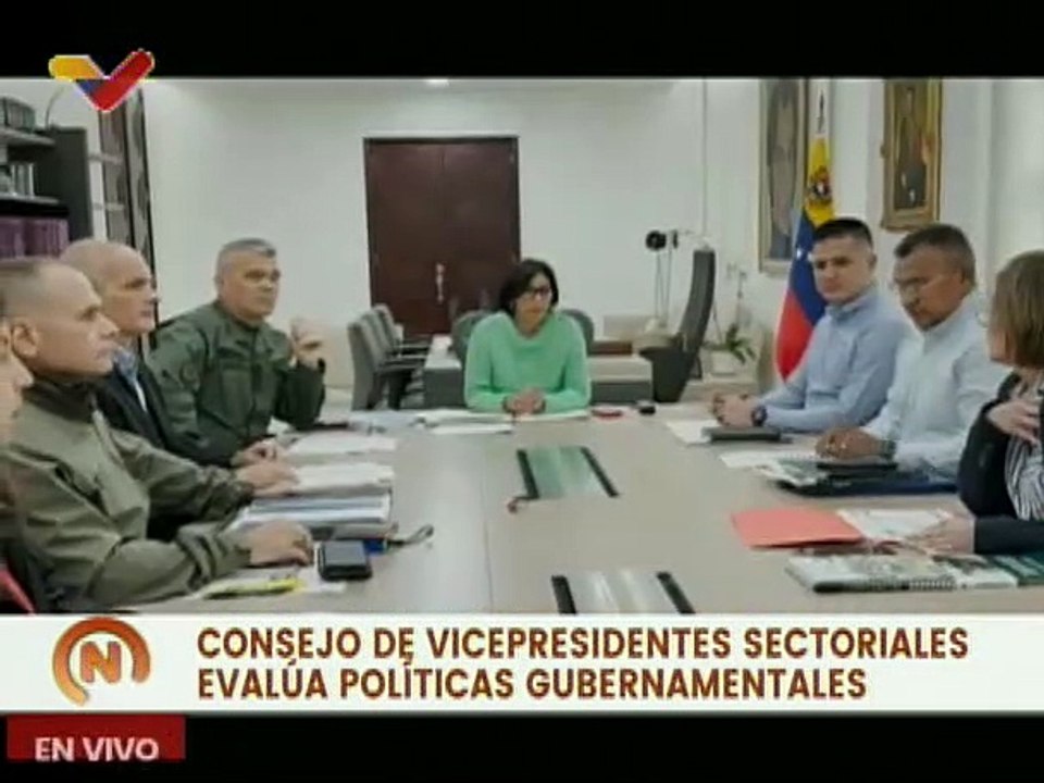 Consejo de Vicepresidentes Sectoriales revisa detalles del SNI y el despliegue de las Bricomiles