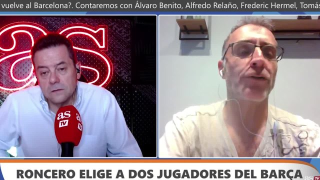 Roncero ‘pidió’ a la cara a Messi que fichara por el Real Madrid