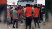 Akkuyu Nükleer Güç Santrali işçilerini taşıyan midibüs devrildi: 8 yaralı
