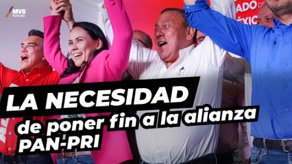 Damián Zepeda dice que la Alianza PAN-PRI se debe acabar y hay que reconfigurar el proyecto