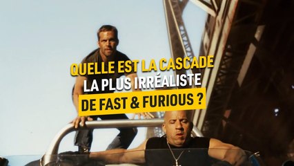 Les cascades les plus SURRÉALISTES de Fast & Furious !