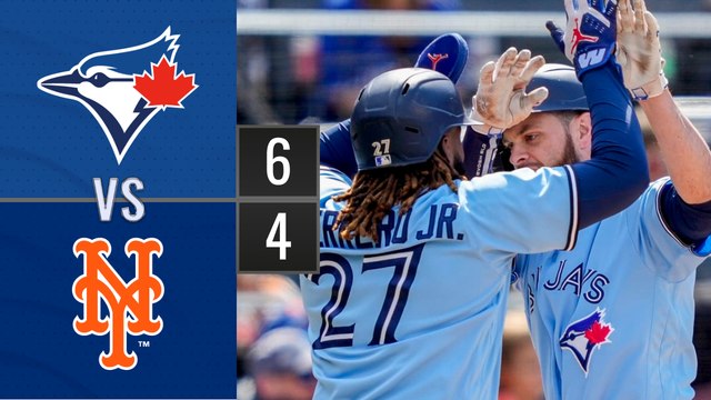 Resumen Azulejos de Toronto vs Mets de Nueva York | MLB 04-06-2023