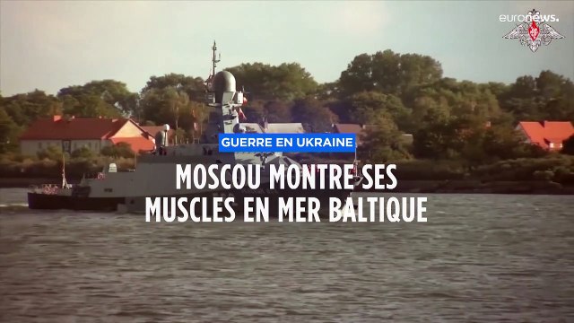 La Russie a entamé des exercices militaires en mer Baltique