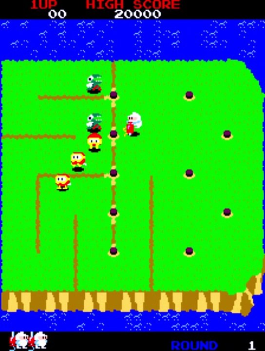 MAME (Dig Dug 2) Namco 1985