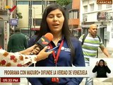 Ciudadanos caraqueños expresan su opinión sobre el programa del Jefe de Estado Con Maduro  