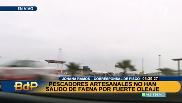 Callao: Cierran un carril de la Costa Verde por oleajes anómalos